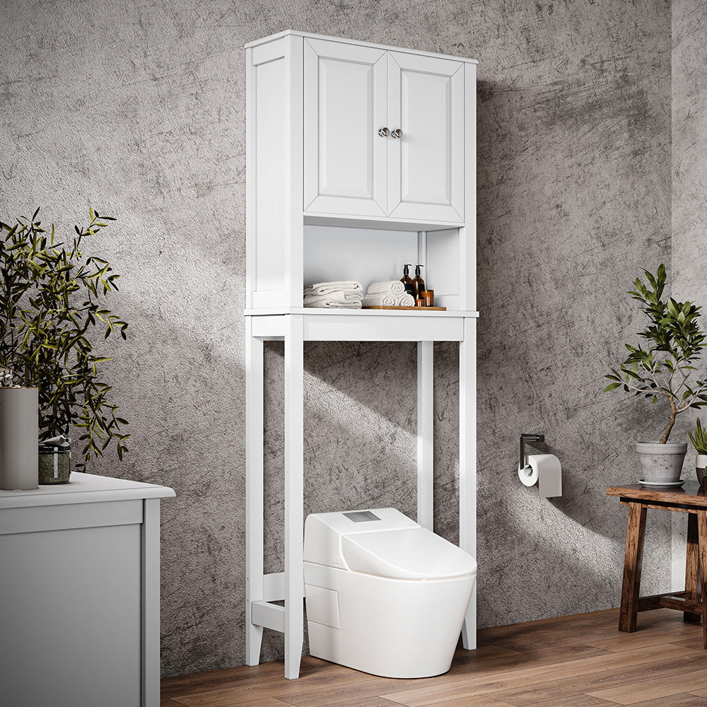 22,5 cm x 164 cm Toiletten-Regal Yanique