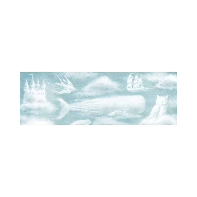 Cloud Animal Endpapers ! by Terry Fan - Panoramic Gallery-Wrapped Canvas Giclée on Canvas, Canvas