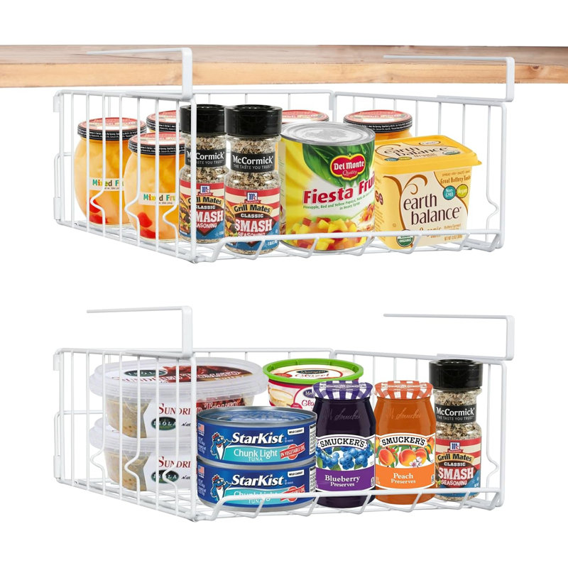 Foldable Metal Wire Rack Basket