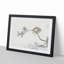 Pied Kingfisher by Numata Kashu - Picture Frame Painting Print-55732018-55732017