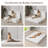 Driffield 6" Tri-Fold Memory Foam Mattress, Folding Mattress With Washable Cover for Murphy Bed-1062346348