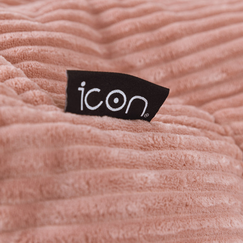 Corduroy Bean Bag Sofa, Pink
