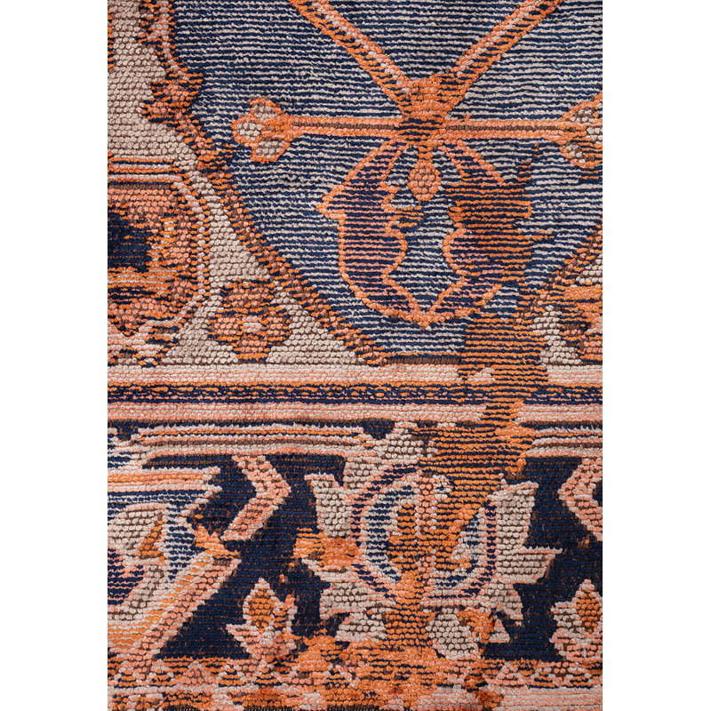 Amadi Oriental Hand Loom Indoor / Outdoor Area Rug, Rectangle 7'10" x 11'2"