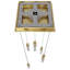 The Original Glacier Collection 5 Light Bubbled Crystal Multi Port Pendant