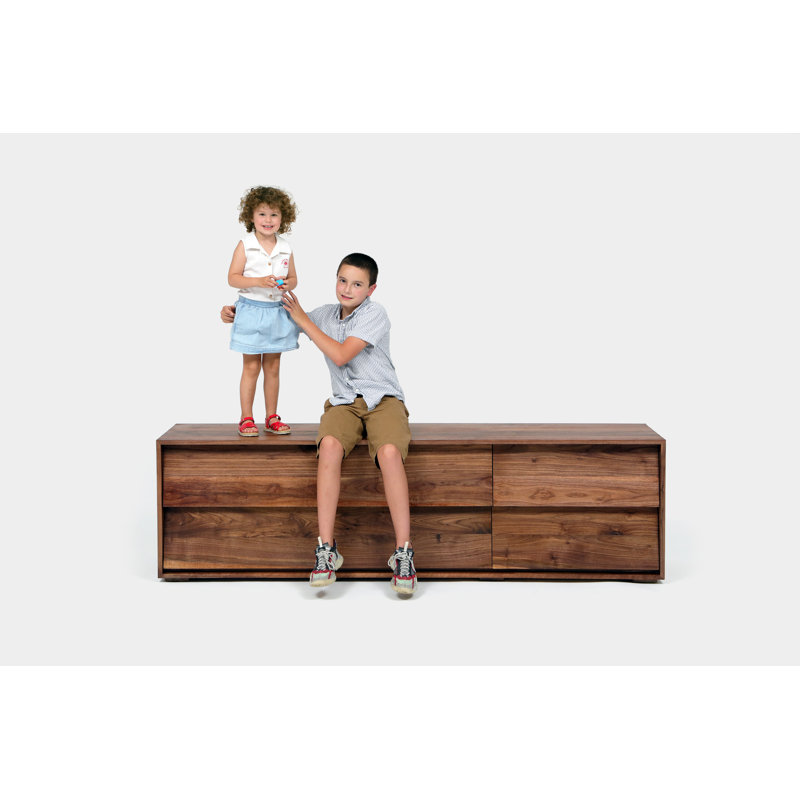 Oliver 6 - Drawer Solid Wood Dresser