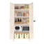 71'' 2 Shapely Door Cabinet With Lock