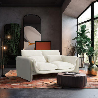 Kirstee 64" Velvet Loveseat