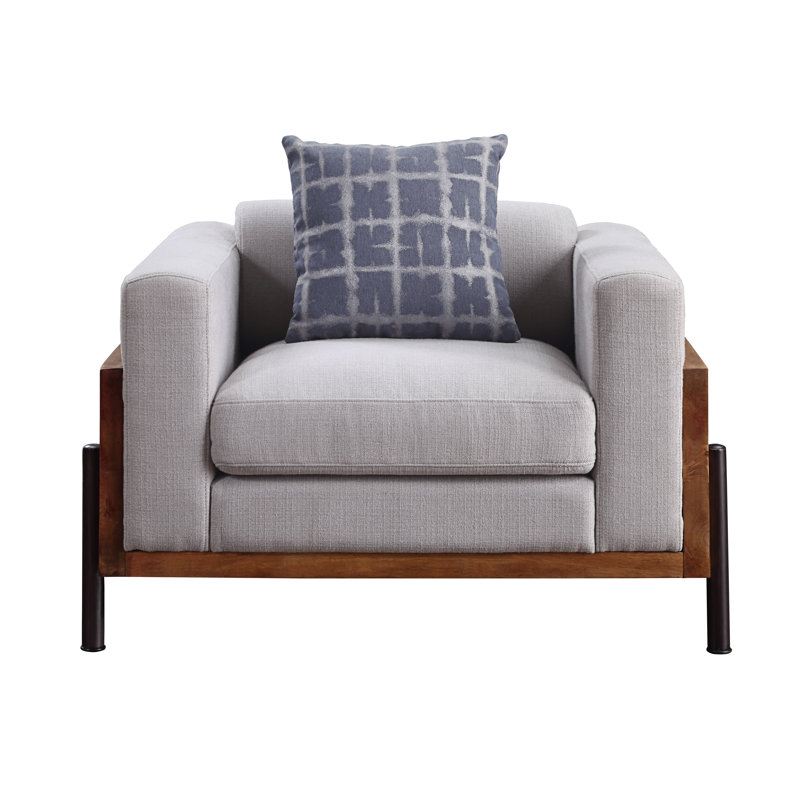 Fauteuil en polyester H 45 po Hogan