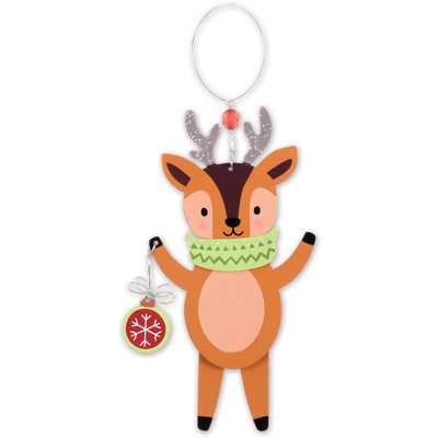 Reindeer Ornament - Set of 2