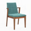 Ensemble de 2 chaises de salle à manger de style Mid-Century moderne