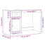 Desk Particleboard 50 X 115 X 75 Cm Storage-173265523