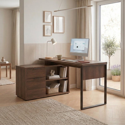 Draylen Modular L-Shaped Writing Desk
