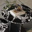 Table basse italienne en marbre ovale
