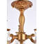 Lustre classique / traditionnel à 3 lumières de style bougie avec détails en cristal Ashmin-20209417-20209419-88957824