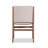 Alagie 7-Piece Expandable Rubberwood Dining Table Set With Upholstered Chairs