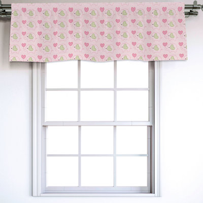 Sateen Ruffled Window Valance