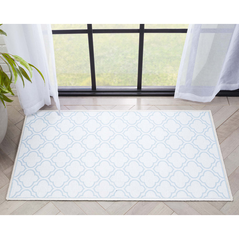 Tapis ivoire Kehr Lattice, Rectangle 2 pi 3 po x 3 pi 11 po