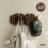 Solid Wood Wall 5 - Hook Wall Mounted Coat Rack-43874429