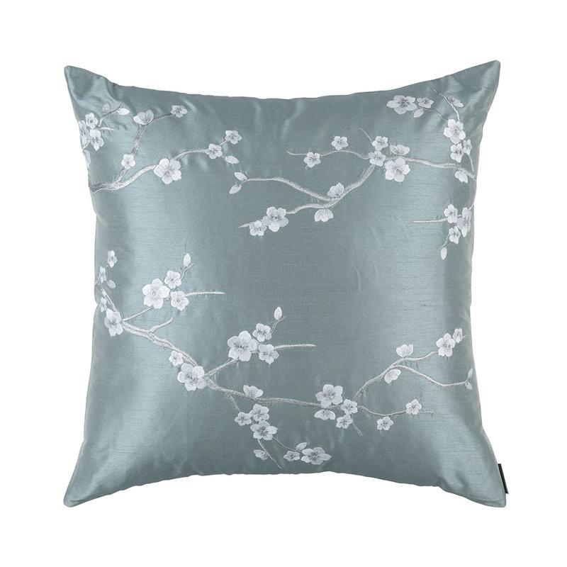 Blossom Silk Square Pillow Cover & Insert, 28" x 28"