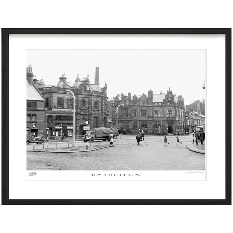Darwen, The Circus C1951 - Single Picture Frame Print, 45cm H x 60cm W x 2.3cm D
