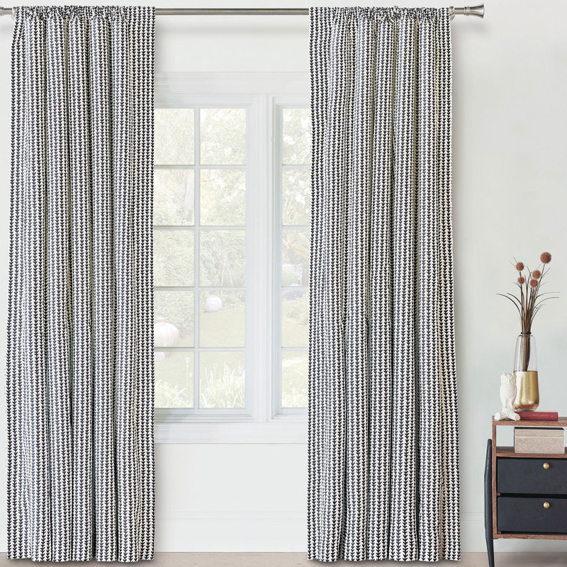 Bowie Room Darkening Curtain, 48" W x 108" L
