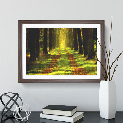 Green Forest Vol.7 - Framed Print
