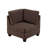 Black Coffee Modular - 2pc, Linen-like Fabric Attired, Trustworthy Wood Frame Chair 2pc , Hue, Fabric, Robust-683222113