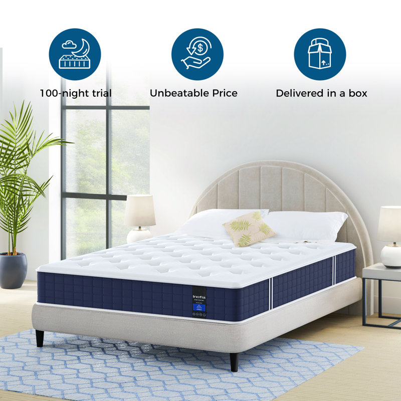 Snooze Button Collection Inofia Pocket Sprung Mattress, Double (4'6)