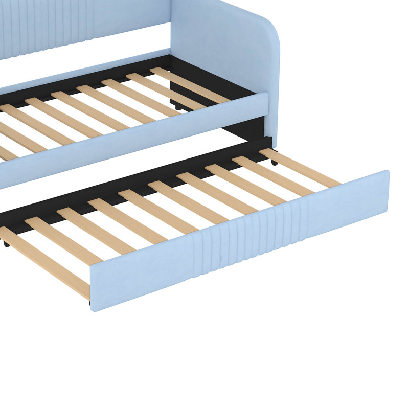Cannyn Twin Daybed, Light Blue