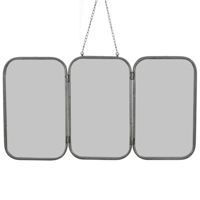 Kevin Metal Flat Wall Mirror