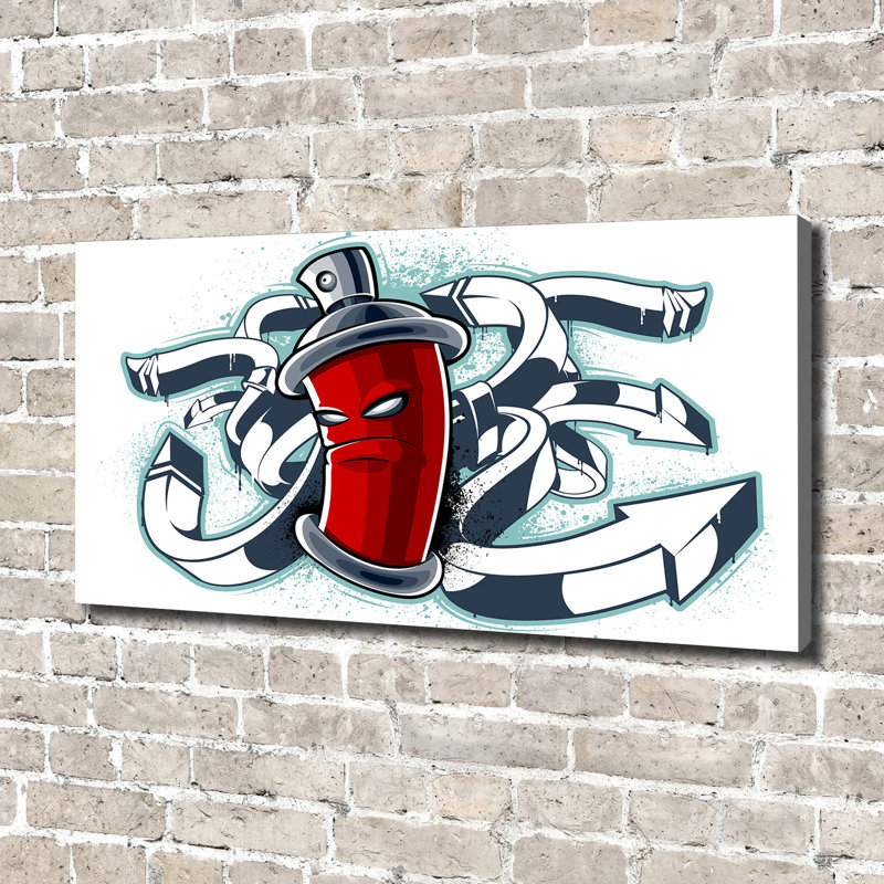 Graffiti - Wrapped Canvas Print