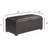 Storage Bench With 2 Side Ottomans