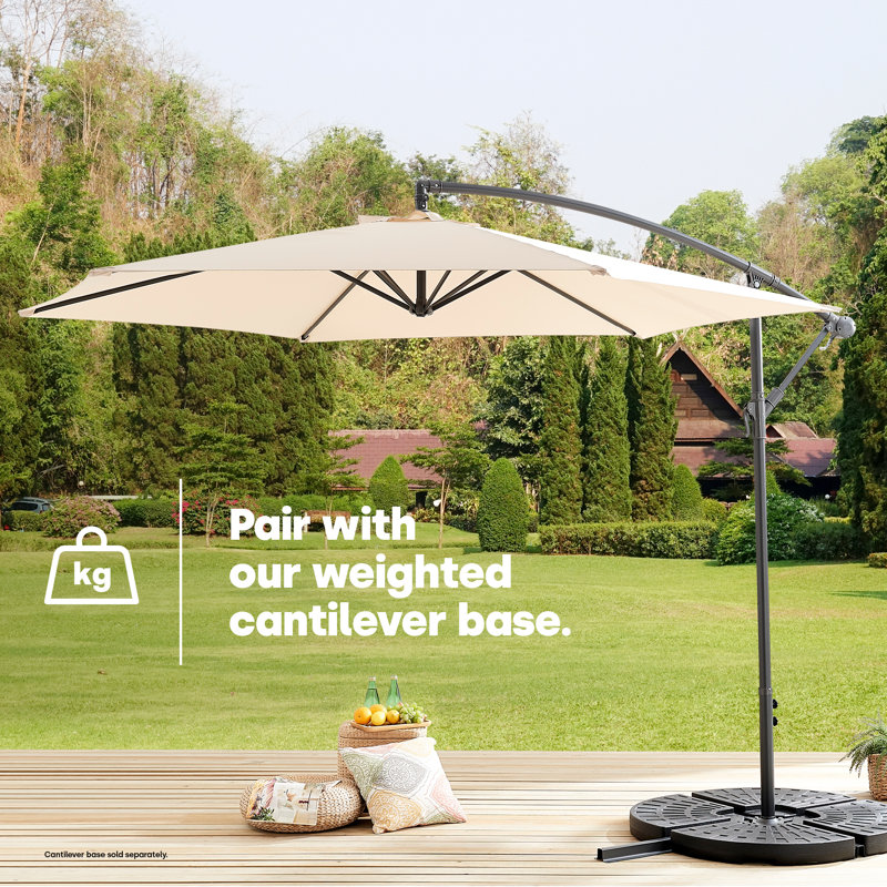 Screven 300cm Parasol, Beige