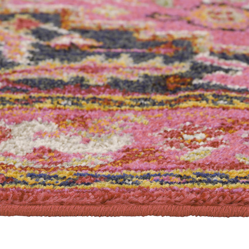 Otisville Pink Rug, Round 160cm