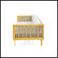 Lit de jour 3 places avec accoudoirs en rotin-1452193302