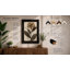 Study in Gold Botanical - Framed Print-840759990-840759983