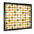 Impression noire sur toile encadrée sélectionné