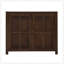 Buffet Mid-Century moderne en rotin avec 2 trous de sortie, pour le café et le rangement du vin dans n'importe quelle pièce-1073023590