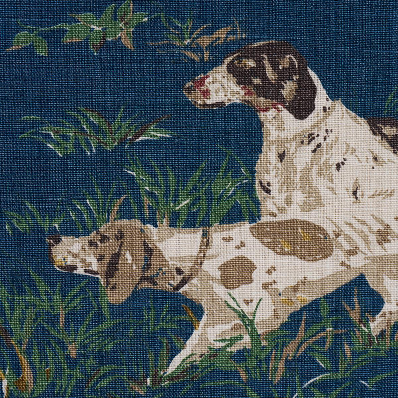 Pointers Fabric, Indigo