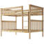 Lit superposé standard en bois massif Straton par Harriet Bee-538768698-538768702