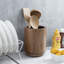 Solid Wood Cylinder Utensil Crock