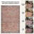 GLN Rugs Traditional Collection - Machine Washable Area Rug, Traditional Washable Rug, Non Slip Washable Rug, Low Pile Chenille Living Room Rug, Bedroom Rug, Kitchen Rug (Terra Cotta Rug)-1692236211