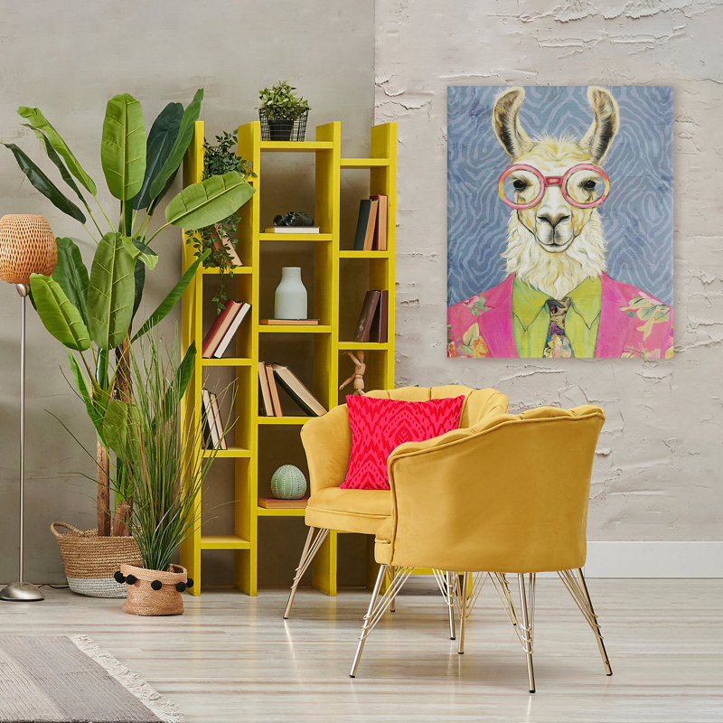 Toile brillante avec lama, conception de Svetlana Aleynikova, H 40 po x l 30 po