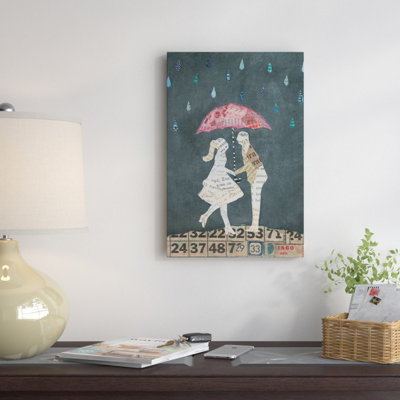 « jolie couple ii », impression sur toile tendue