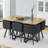 Modern Dining Table Sets(must Include Both Table And Chair), Wood Kitchen
