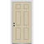 Porte extérieure simple en acier à 6 panneaux peints-98953329-98953330-98953334