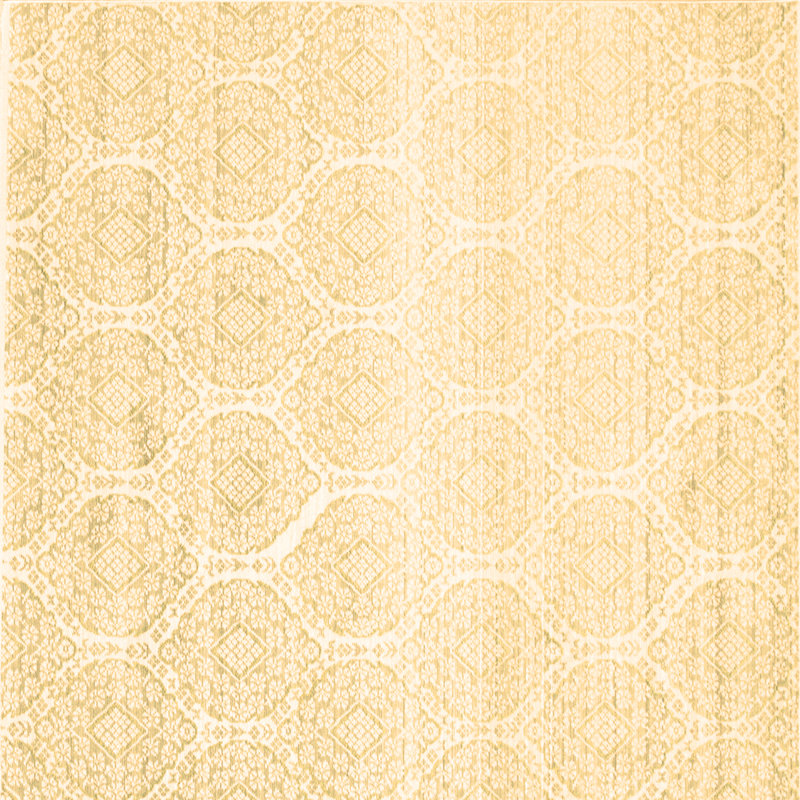 Washable Ikat Indoor Rug, Square 5'