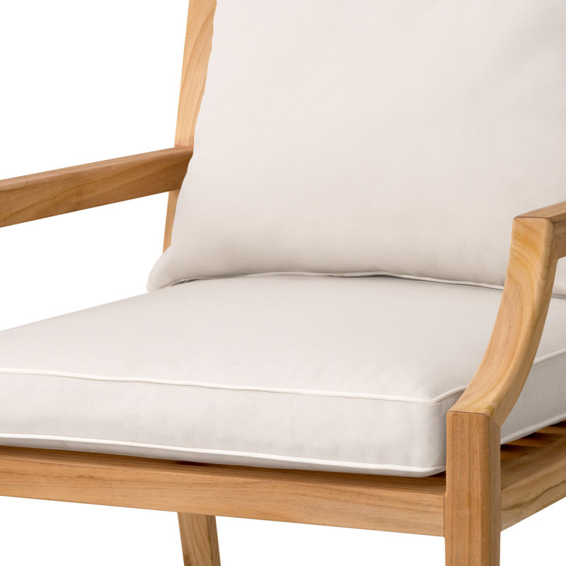 Hera Outdoor Teak Lounge Chair