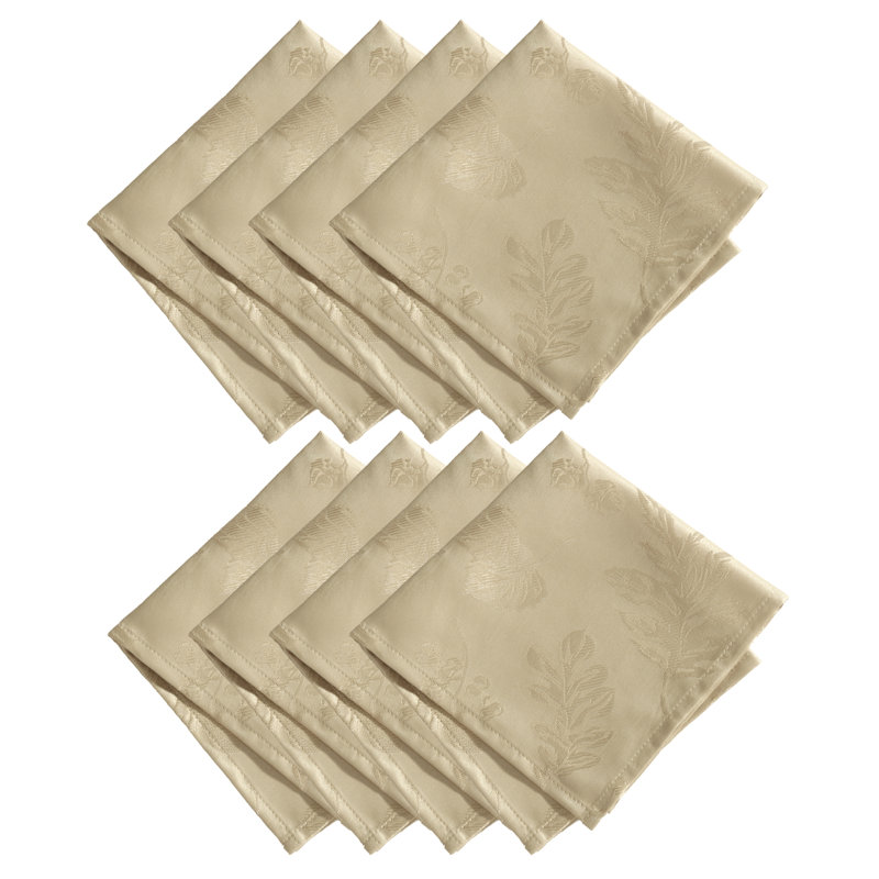 Ensemble de serviettes 8 pièces Rhone, Taupe