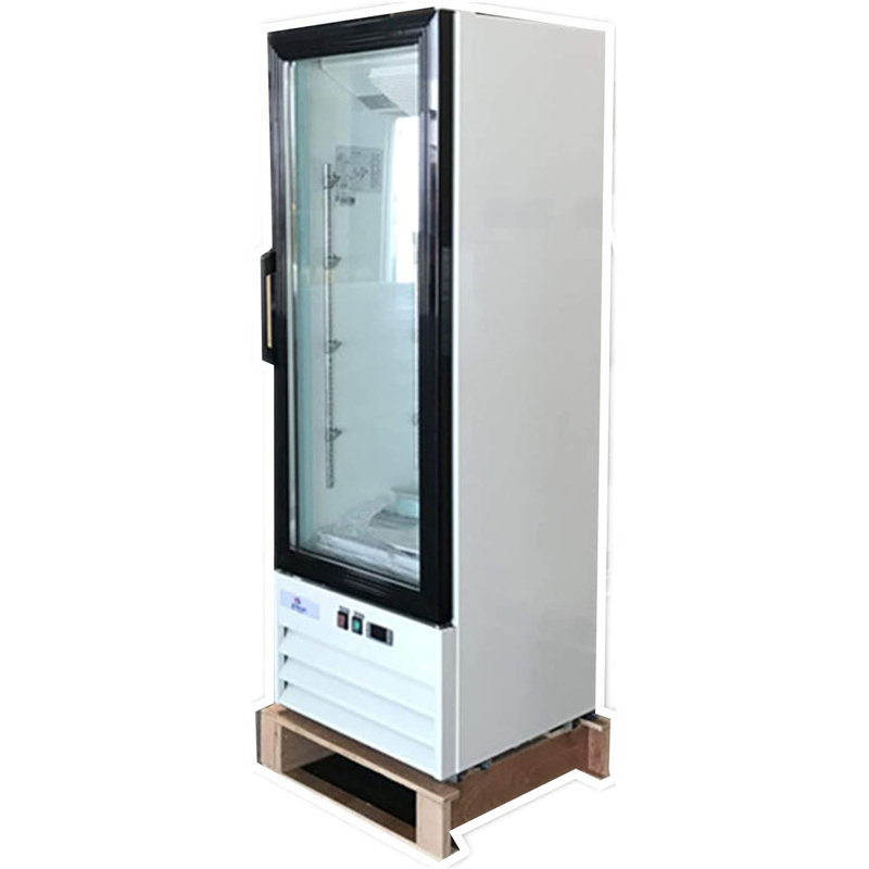 Cooler Depot 22'' W Freestanding 100 Cans (12 oz.) Beverage Cooler with Glass Door